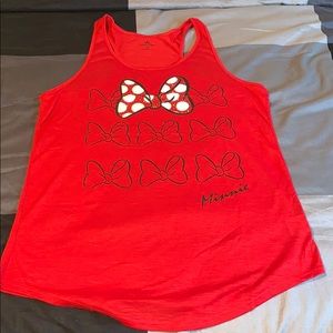 Red Tank Top - Disney Minnie